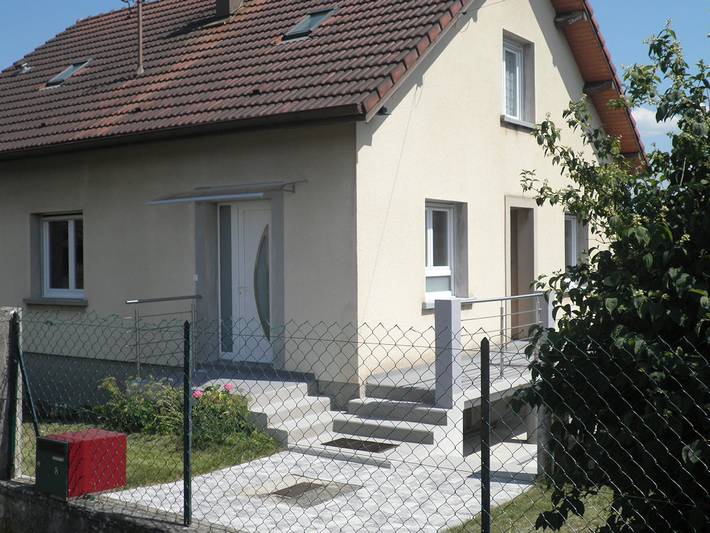 Gîte pour 4 personnes, avec balcon et jardin dans Bondeval