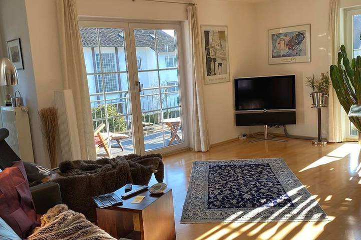 Ferienwohnung für 2 Personen, mit Garten und Balkon