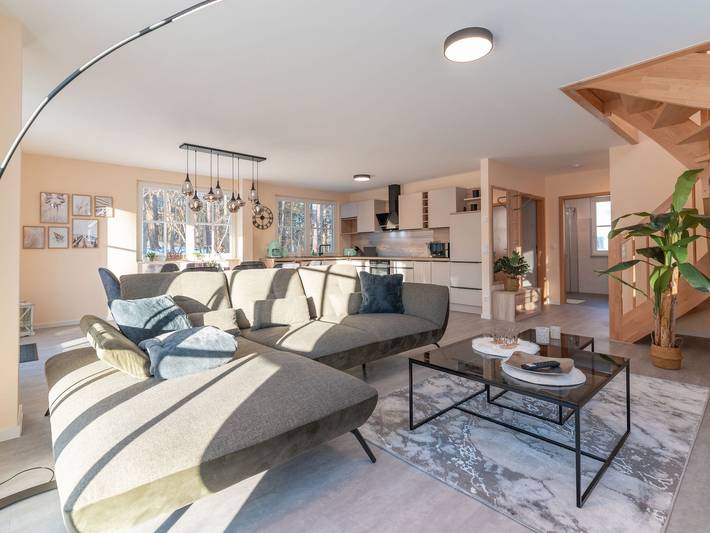 Ferienhaus für 8 Personen, mit Garten und Sauna sowie Terrasse, kinderfreundlich in Zirchow - 4