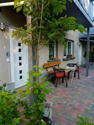 Ferienwohnung für 4 Personen, mit Terrasse und Ausblick in Borna