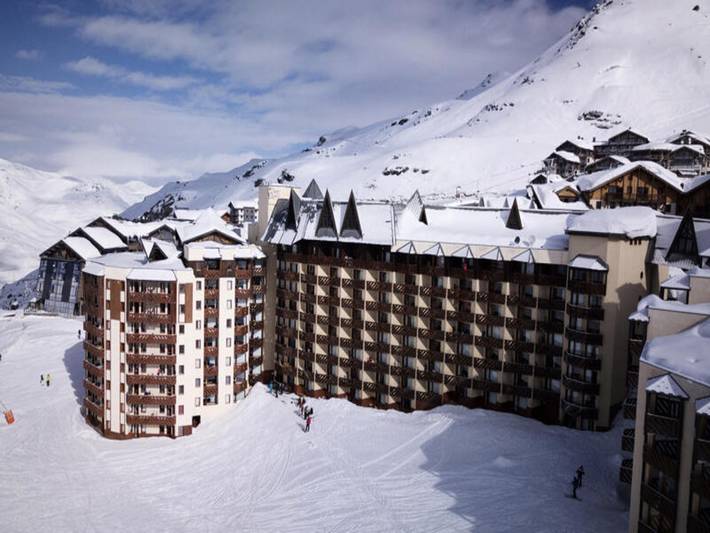 Vakantieappartement voor 4 personen, with whirlpool and balkon as well as sauna, met huisdier in Val Thorens