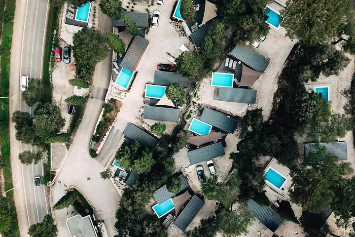 Camping für 2 Personen, mit Terrasse in Istrien - 2