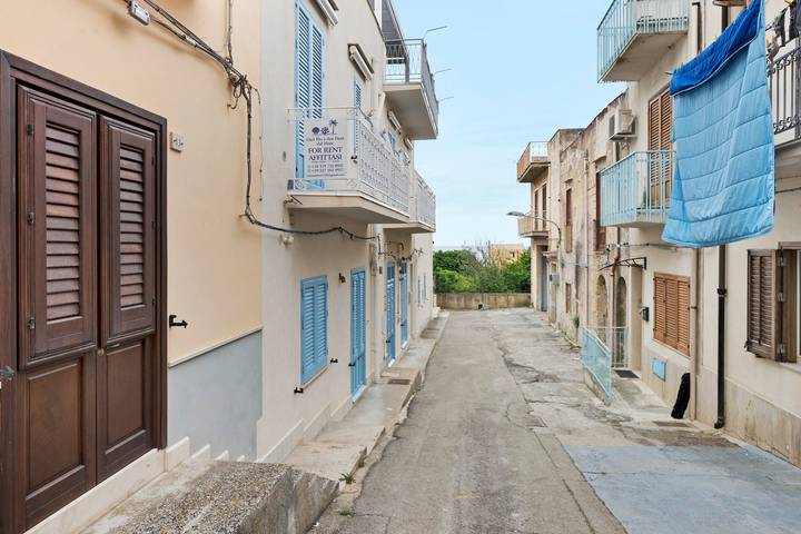 Appartement entier, Appartement « Oasi Blu Conchiglia » avec Wi-Fi et climatisation in Castellammare del Golfo, Province de Trapani