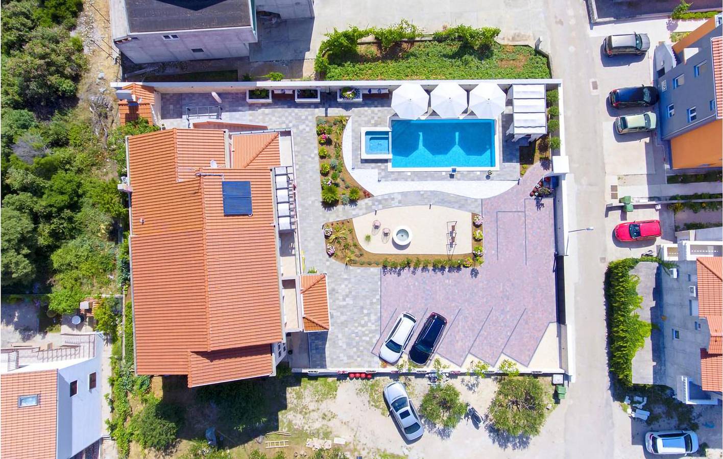 Cały apartament wypoczynkowy, Apartament wakacyjny dla 2 osób z ogród in Grebastica, Żupania szybenicko-knińska