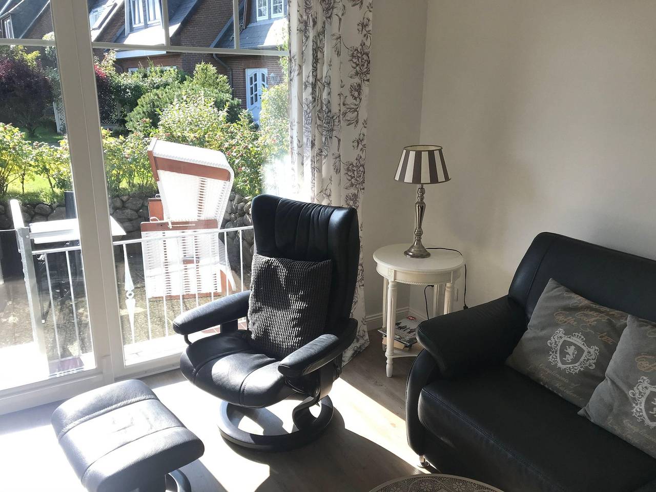 Ganze Ferienwohnung, Sylter Rose - Südterrasse mit Strandkorb in Westerland, Sylt (Gemeinde)