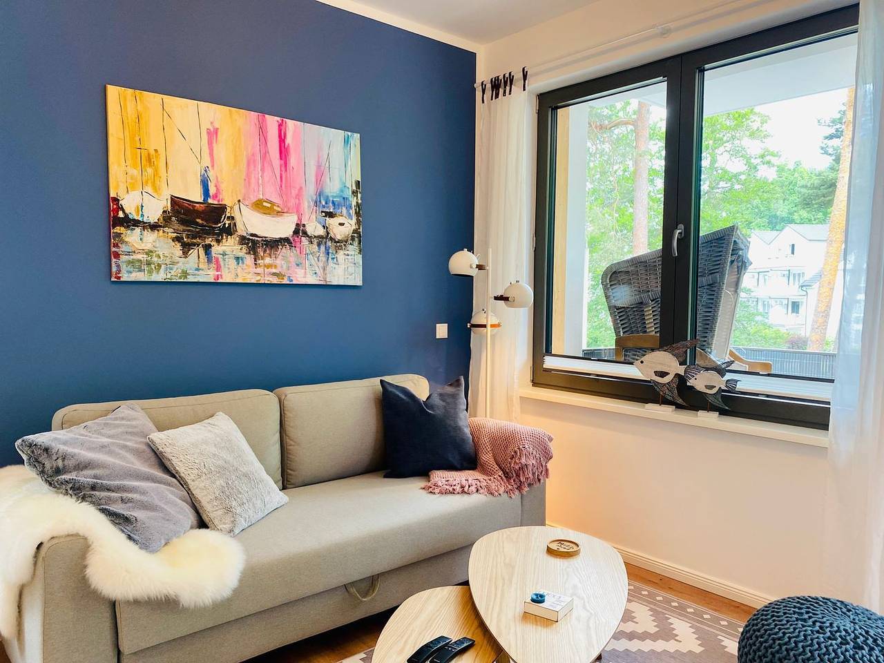Apartamento entero, Willkommen in der Ferienwohnung Strandkorb & Meer in den Parkvillen Baabe in Baabe, Rügen