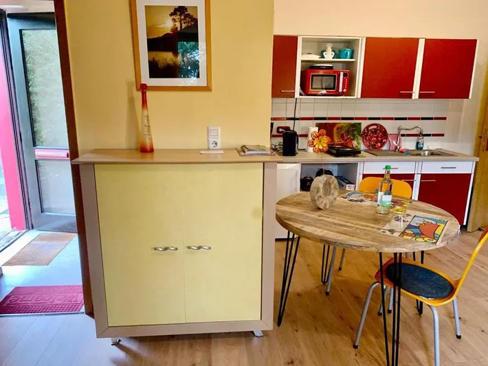 Apartamento de vacaciones para 3 personas, con vistas y jardín - 1