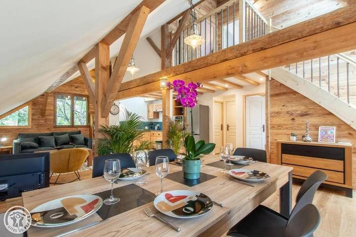 Location de vacances pour 7 personnes, avec terrasse à Groisy - 2