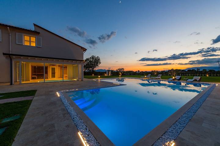 Villa per 13 persone, con Giardino e Sauna a Monsummano Terme