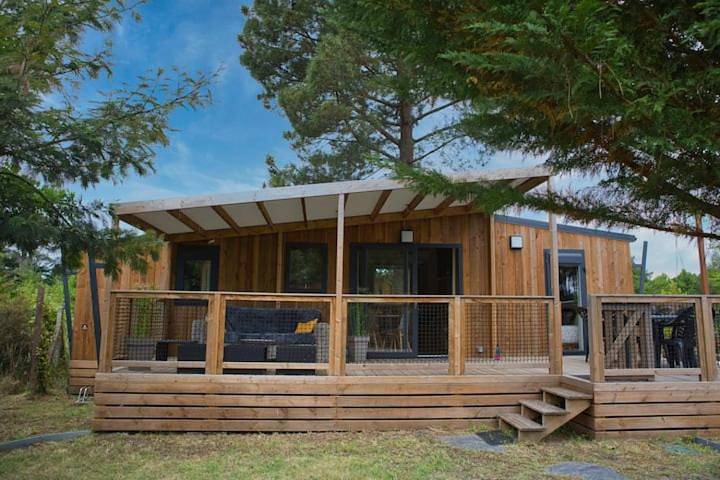 Parc de vacances pour 6 personnes, avec vue ainsi que jardin et piscine dans Golf Blue Green Gujan - 2