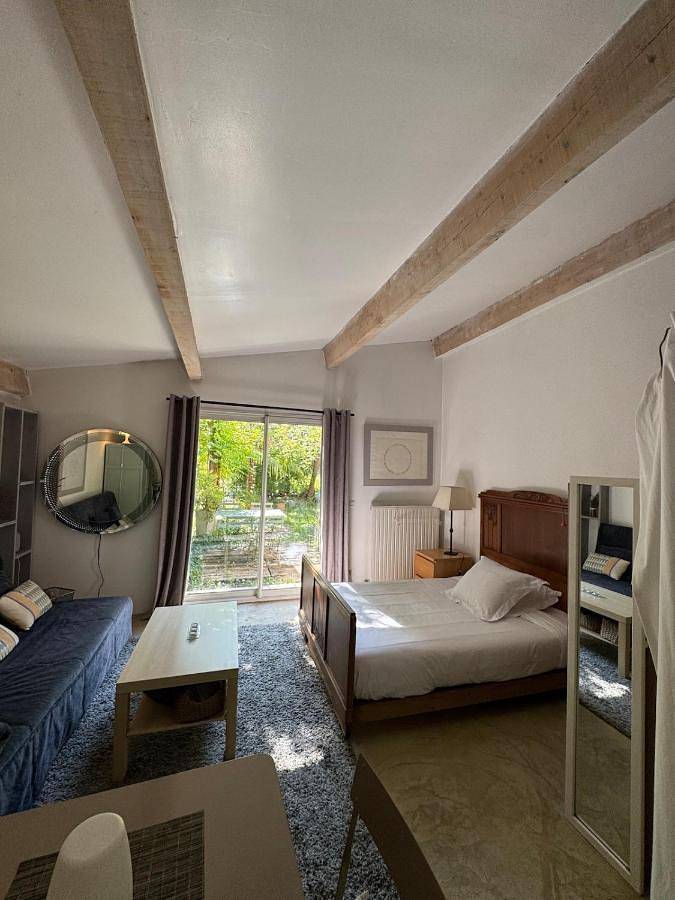 Appartement de vacances pour 2 personnes, avec vue et jardin