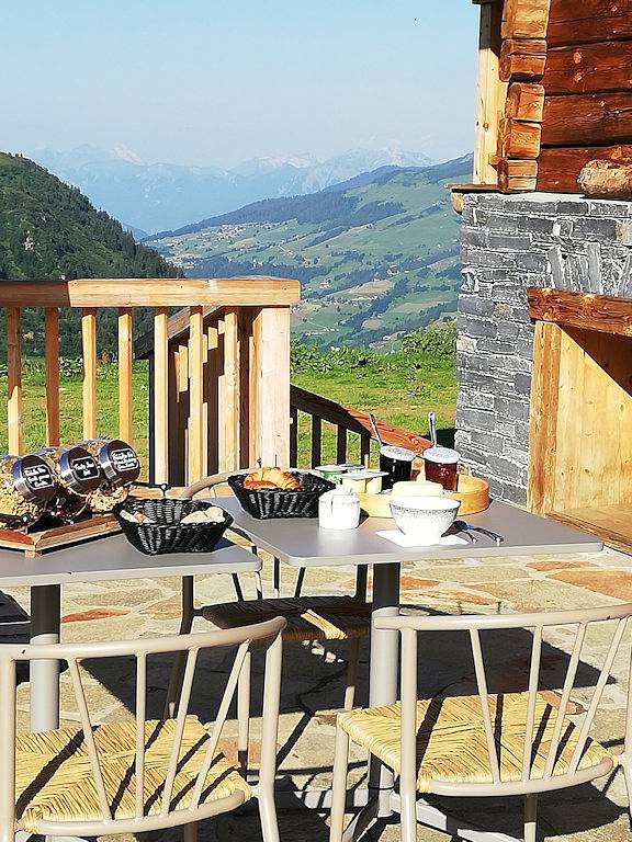 Chambres et tables d'hôtes "Le Choton à Nono" - Chambre Roselette in Hauteluce, Région d'Albertville