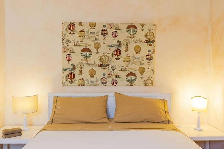 Alleinstehendes Ferienhaus mit  W-Lan, privatem Pool, Klimaanlage, Tv, Innenhof, Haustiere erlaubt in Trevignano Romano, Braccianosee