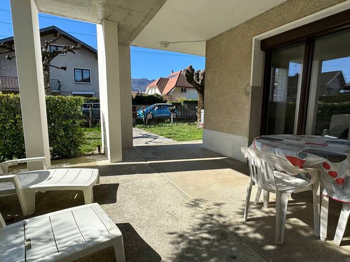 Appartement de vacances pour 2 personnes, avec Terrasse et Jardin à Aix-les-Bains