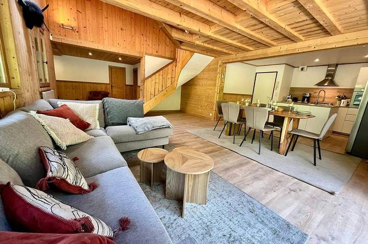 Chalet voor 21 personen, with balkon and sauna as well as whirlpool in Avoriaz