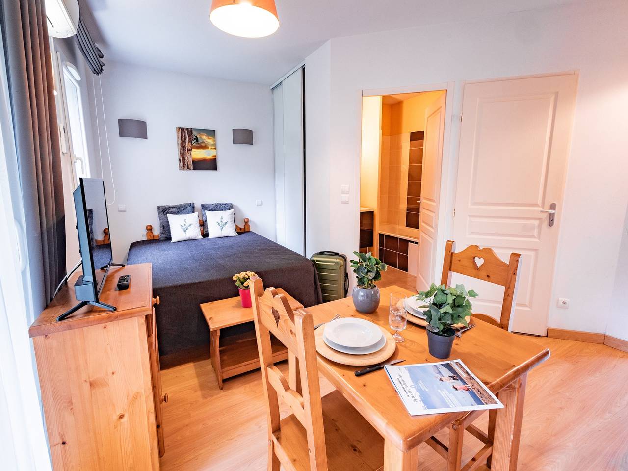 Apartamento entero, Retiro para 2 en Ax-les-Thermes in Pirineos franceses