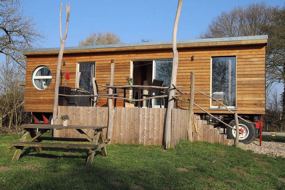Tinyhouse Zirkuswagen *Hofliebe* Kotten Kunterbunt in Coesfeld, Münsterland