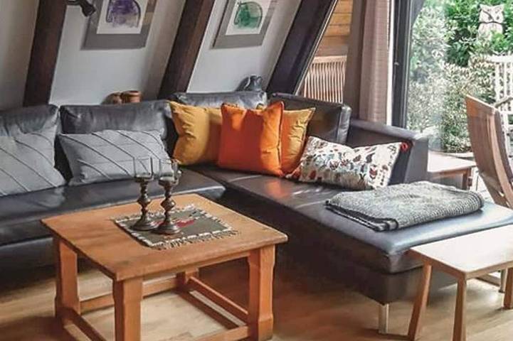 Ferienhaus für 4 Personen, mit Garten, mit Haustier