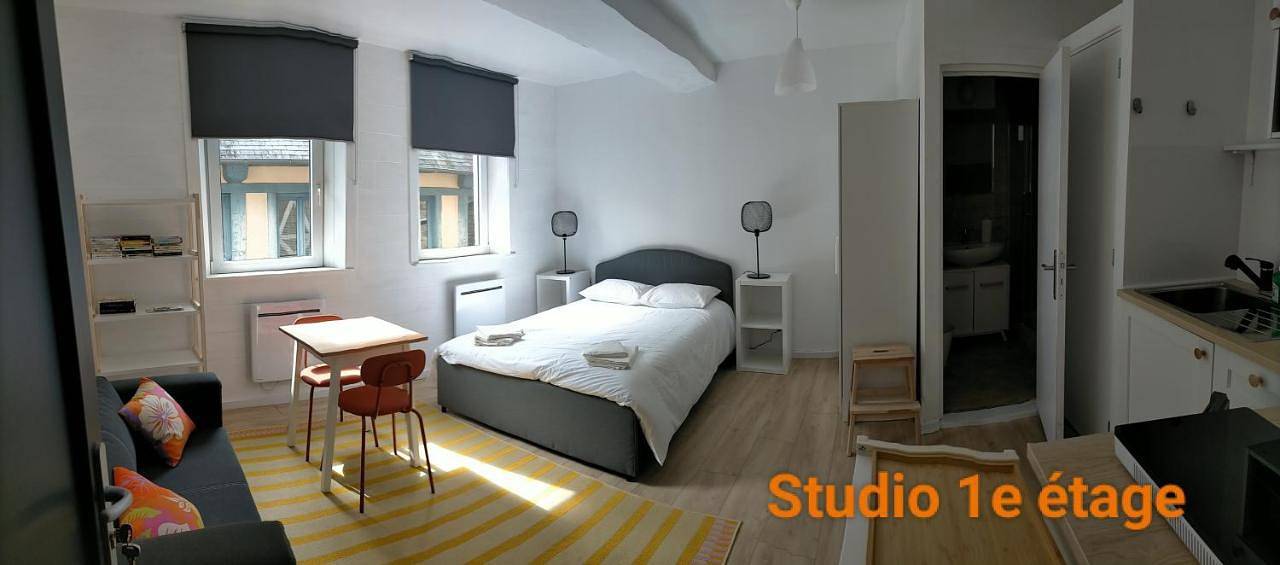 Appartement entier, Studio in Tréguier, Côte de Granit Rose
