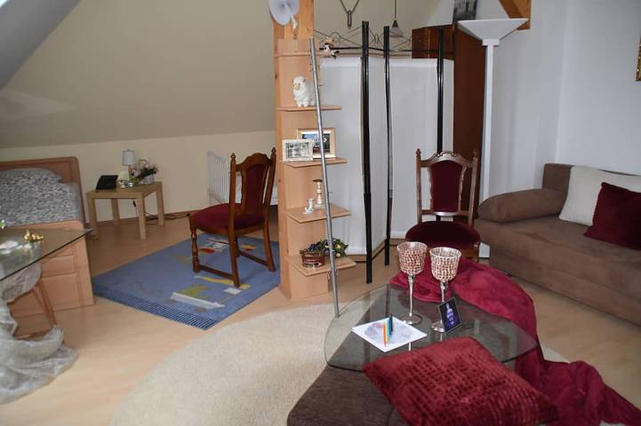 Ganze Wohnung, Ferienwohnung „Amanda“ in der Villa Hünlich Wilthen mit herrlichem Südbalkon in Wilthen, Oberlausitz-Niederschlesien
