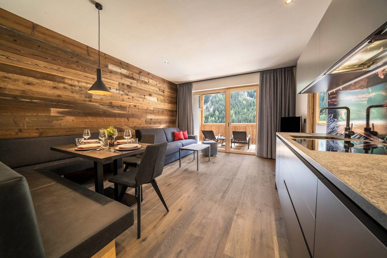 Apartament Wakacyjny dla 6 osoby w Kuppelwies, Ulten
