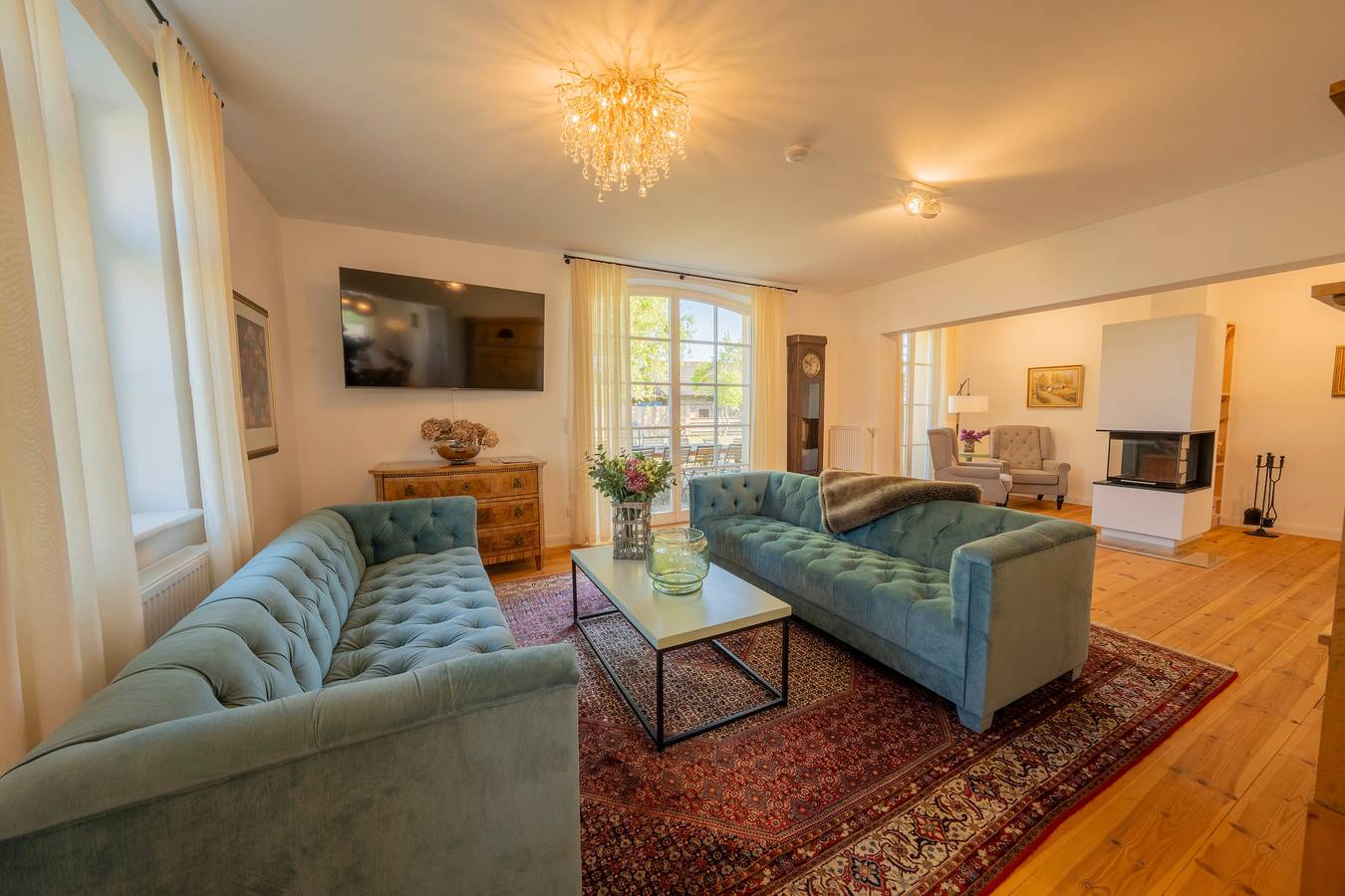 Gutshof Liepe – Exklusiver Gutshof mit 2 Ferienwohnungen für bis zu 14 Personen in Liepe (Usedom), Rankwitz