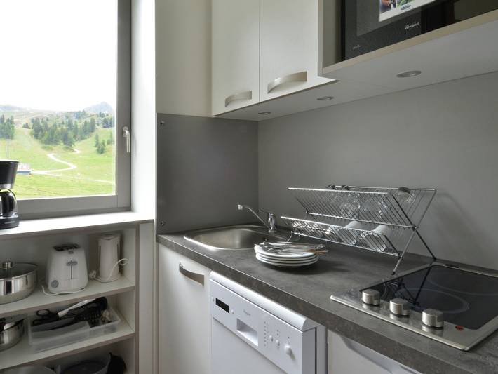 Gîte pour 4 personnes, avec balcon dans Plagne Bellecote - 2