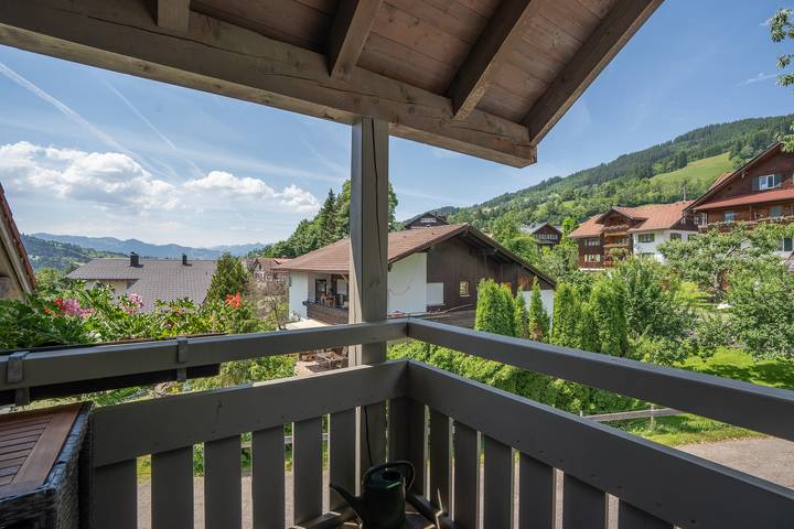 Ferienwohnung für 2 Personen, mit Balkon und Sauna in Bad Hindelang