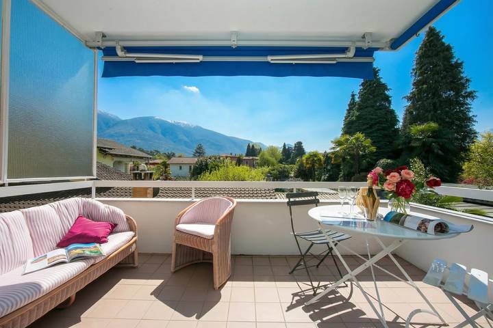 Ferienwohnung für 5 Personen, mit Terrasse in Ascona