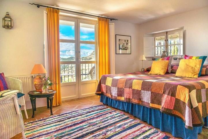 Superbe, romantique, privé, paisible villa avec vue imprenable sur le Maroc in Gaucín, Serranía de Ronda