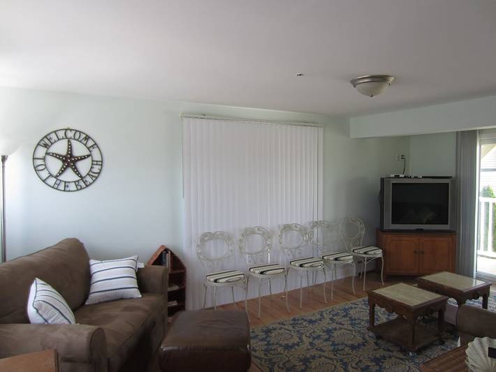 Vacation rental for 5 people, with terrace, with pets in Hampton Beach