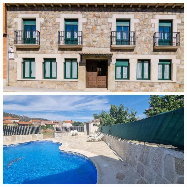 Location de vacances pour 10 personnes, avec balcon ainsi que vue et piscine à El Barraco - 2