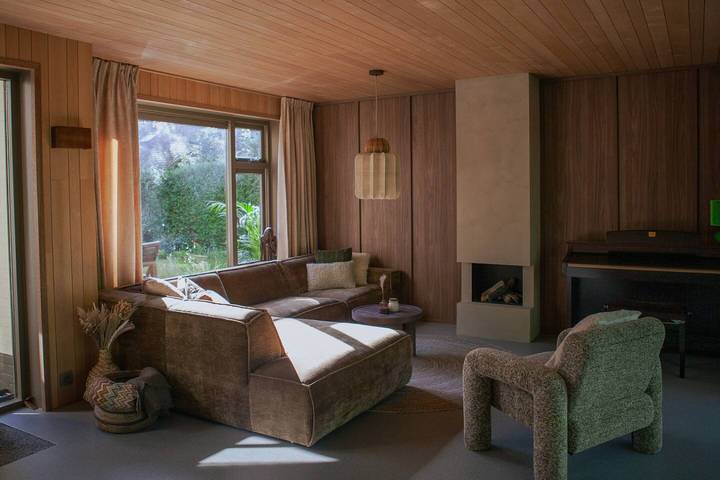Vakantiehuis voor 8 personen, with Whirlpool and Tuin as well as Sauna in Otterlo