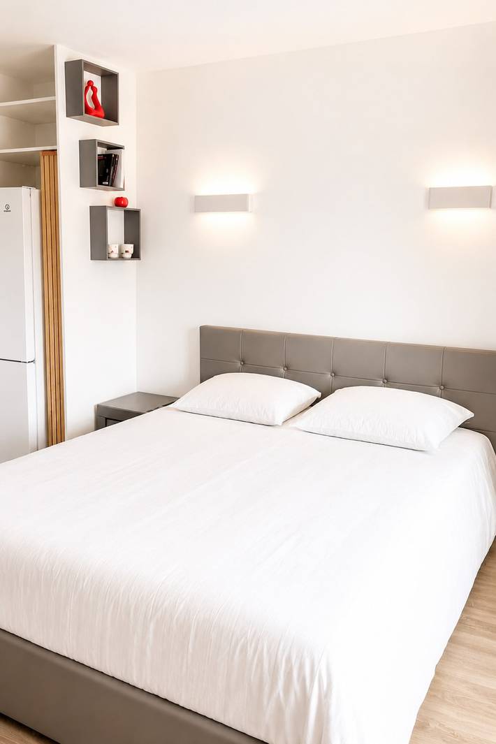 Gîte pour 2 personnes, avec Piscine dans Plage Naturiste (Le Cap d'Agde)