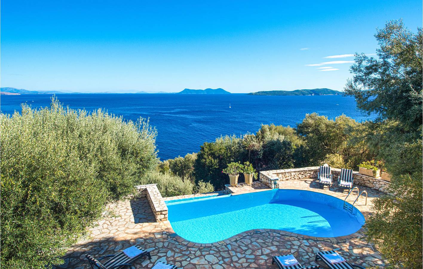 Κατοικία διακοπών για 10 άτομα με πισίνα in Σύβοτα (Λευκάδα), Ελλάδα