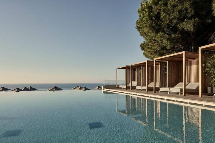 Hôtel pour 2 personnes, avec piscine et vue ainsi que sauna et jardin, animaux acceptés