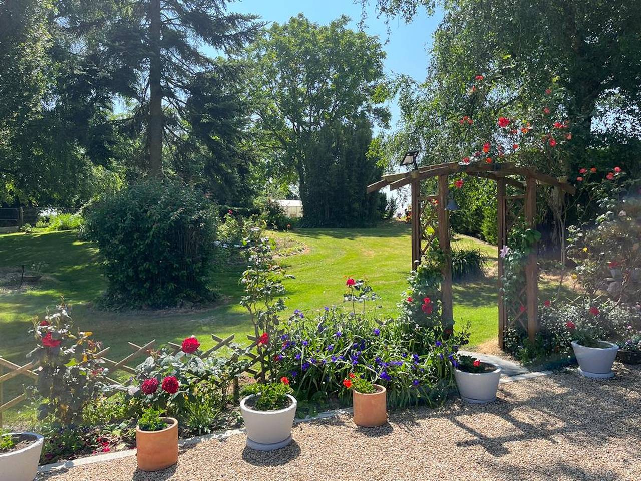 Charmantes Haus in Ombrée d'Anjou mit Garten und Terrasse in Grugé-l'Hôpital, Ombrée-d'Anjou