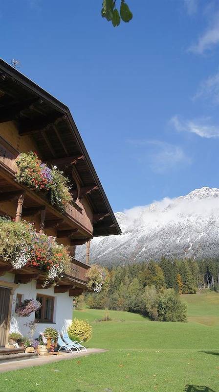Appartement, douche, Wc, 2 slaapkamers in Scheffau am Wilden Kaiser, Kaisergebirge
