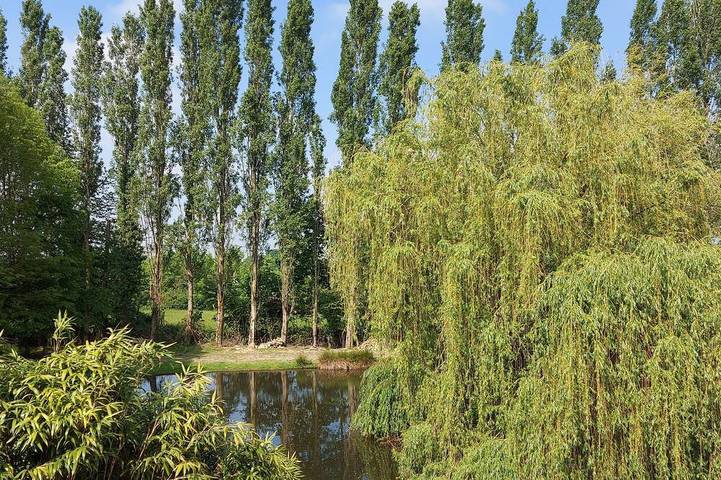 Location de vacances pour 12 personnes, avec jardin et terrasse à Beaulieu-sur-Oudon