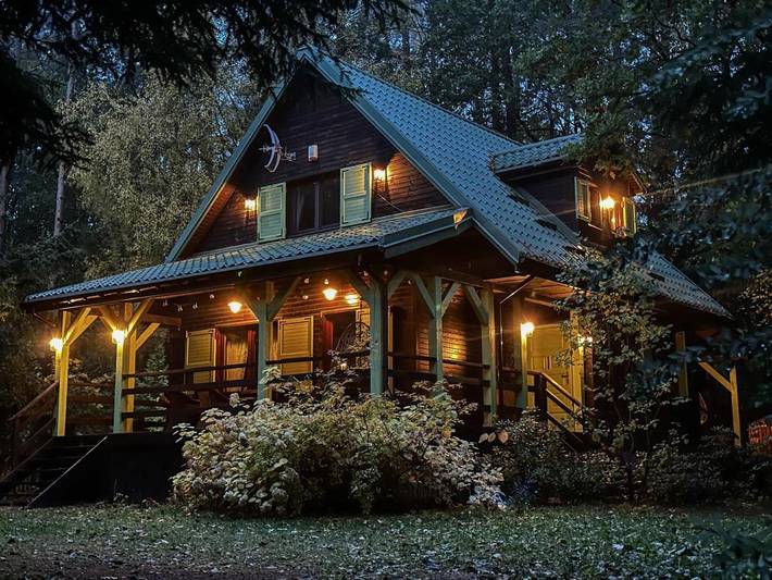 Ferienhaus für 8 Personen, mit Garten und Sauna sowie Ausblick, mit Haustier - 1