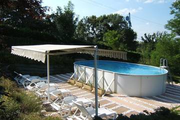 Gîte pour 5 personnes, avec jardin et piscine à Labruguière