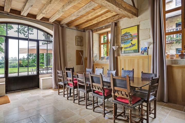 Appartement de vacances pour 4 personnes, avec jardin, adapté aux familles en Indre-et-Loire - 4