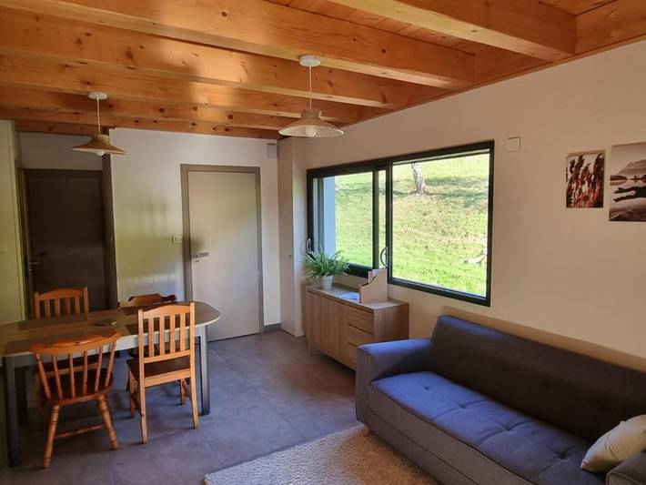 Gîte pour 2 personnes, avec vue et jardin à Saint-André-de-Boëge