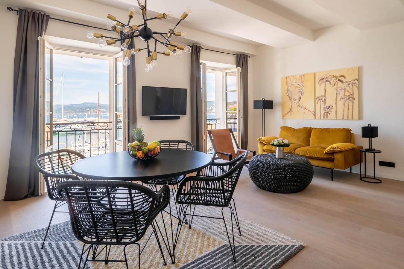 Entire vacation apartment, Exceptional flat on the port in Saint-Tropez, Draguignan region