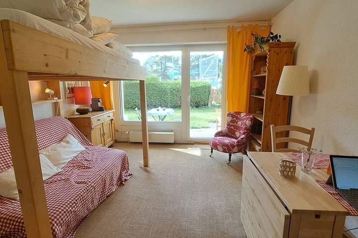 Chalet pour 2 personnes, avec jardin et piscine à Crans-Montana