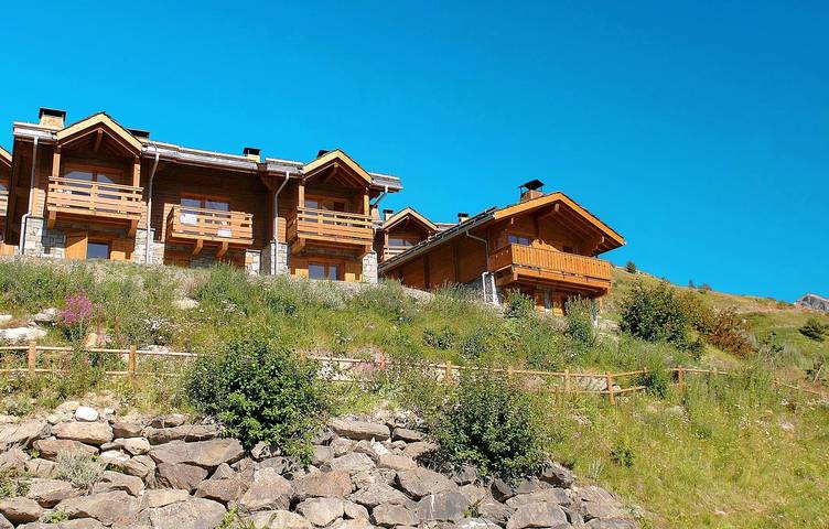 Chalet pour 8 personnes, avec piscine ainsi que balcon et sauna, animaux acceptés à Valmeinier - 4