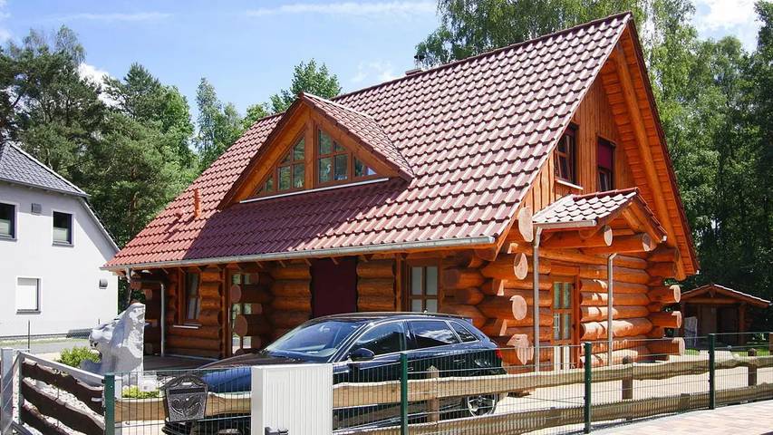 Ferienhaus mit Meerblick für 7 Personen, mit Garten und Sauna in Trassenheide