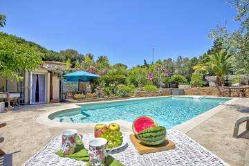 Villa für 6 Personen, mit Terrasse und Pool in Saint-Tropez