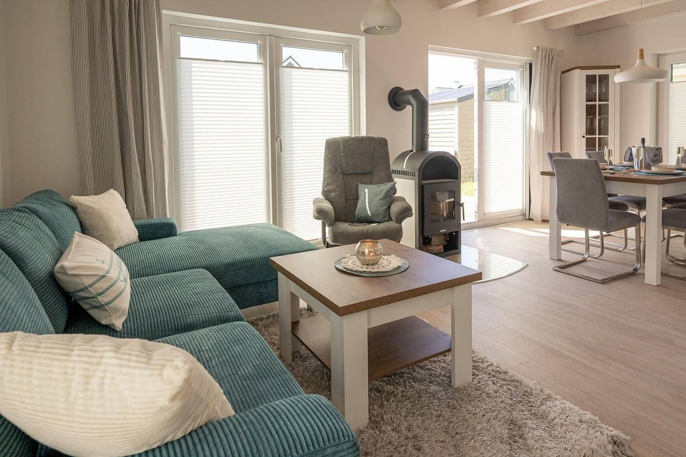 Havets Lyd - Nordseeresort- Strandnah, Terrasse, Infrarotsauna, modern in Büsum, Dithmarschen