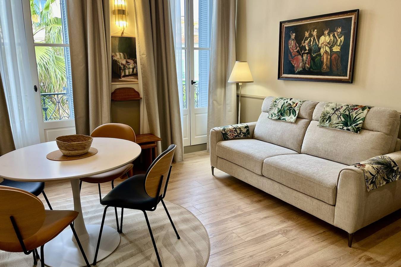 Estudio entero, "Mediterranean elegance" in the city center in Hyeres, Parque nacional Port-Cros
